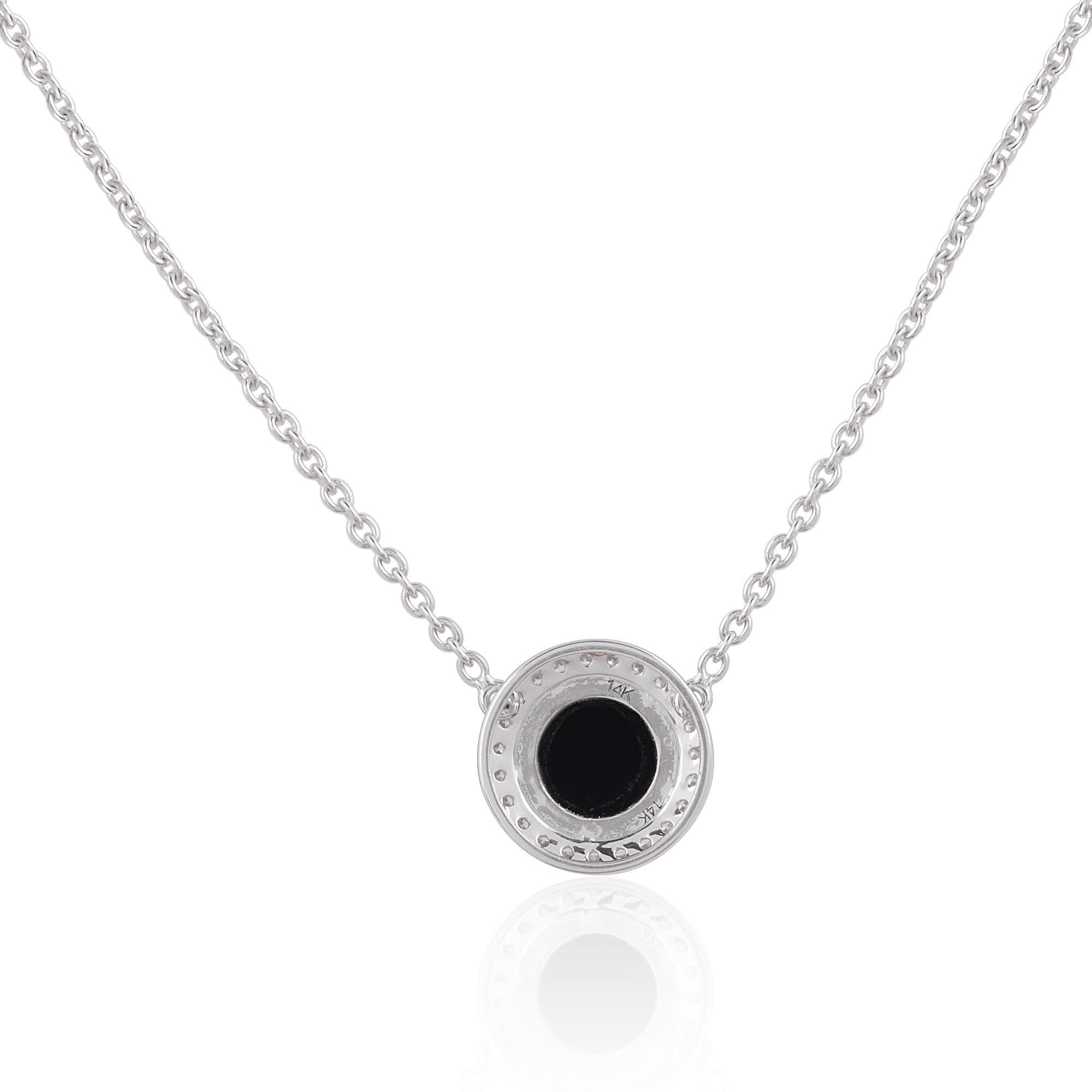 Modern Cancer Zodiac Sign H/SI Diamond Astrological Pendant 14k White Gold Necklace For Sale