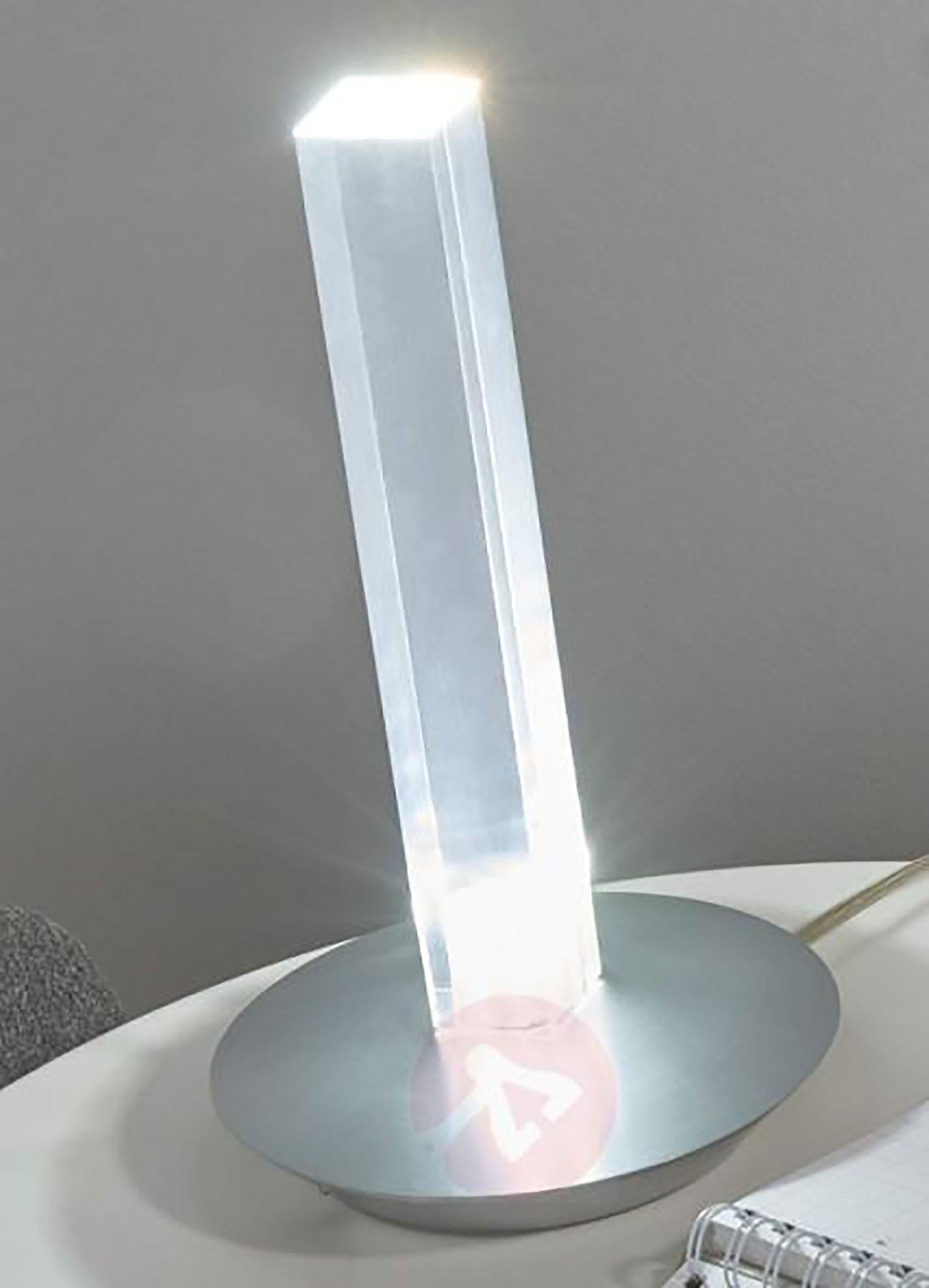 Italian Cand-LED Table Lamp by Marta Laudani & MarCo Romanelli for Oluce For Sale