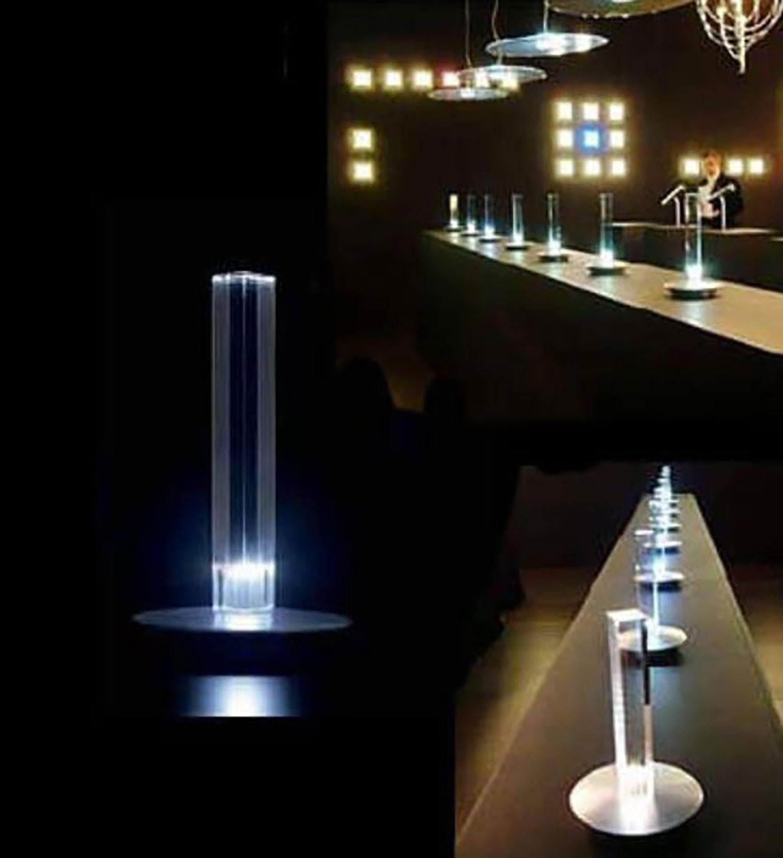 Contemporary Cand-LED Table Lamp by Marta Laudani & MarCo Romanelli for Oluce For Sale