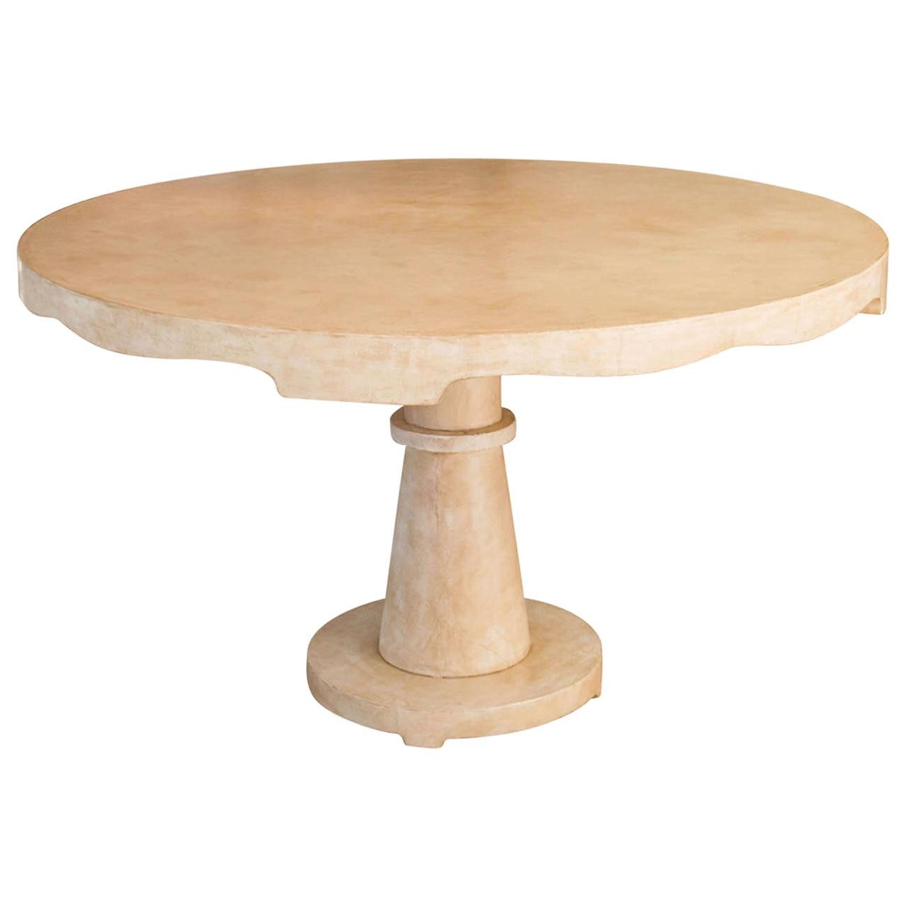 Candace Barnes Moroccan Inspired Round Center Table