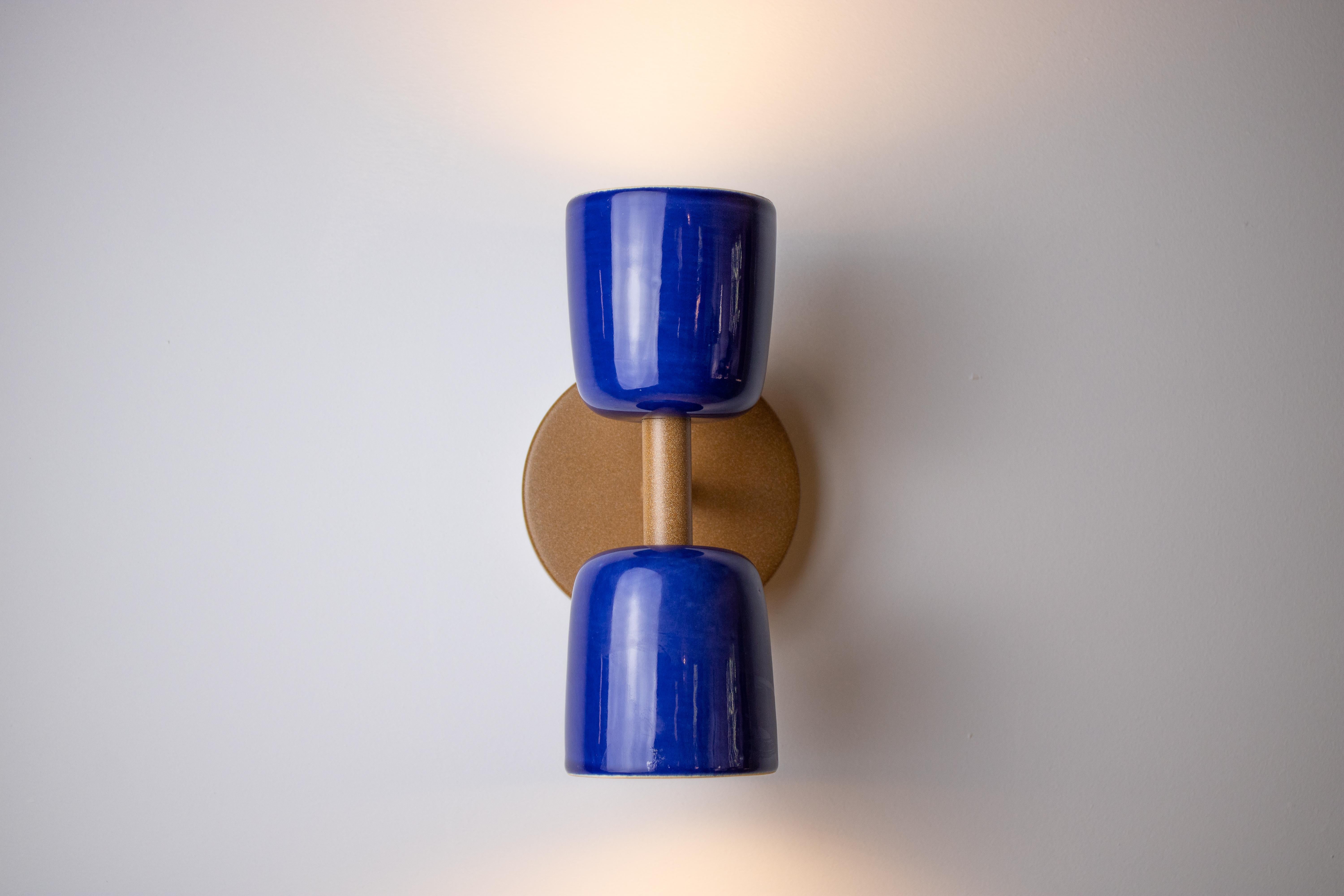 Applique Candeia - blu/blu - Collection'S - Ceramica brasiliana In condizioni Nuovo in vendita a Campinas, BR