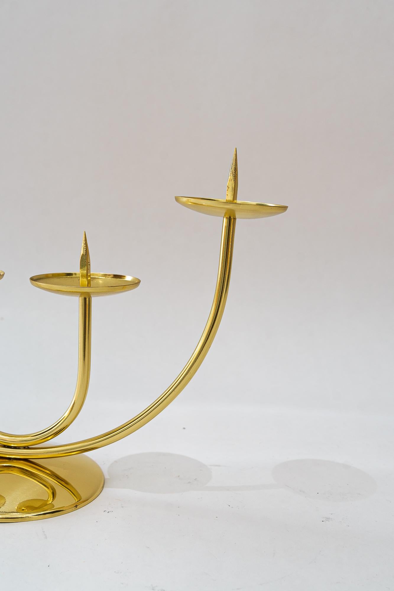 Laqué Porte-bougies viennois vers 1950 en vente