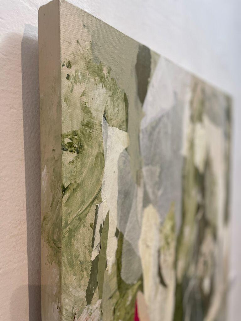 Asombrosa síntesis II (Abstrakt), Painting, von Candela Velasco