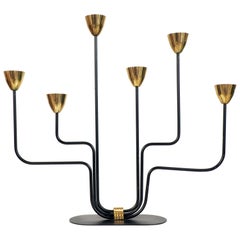 Candelabra by Gunnar Ander for Ystad Metall, Sweden