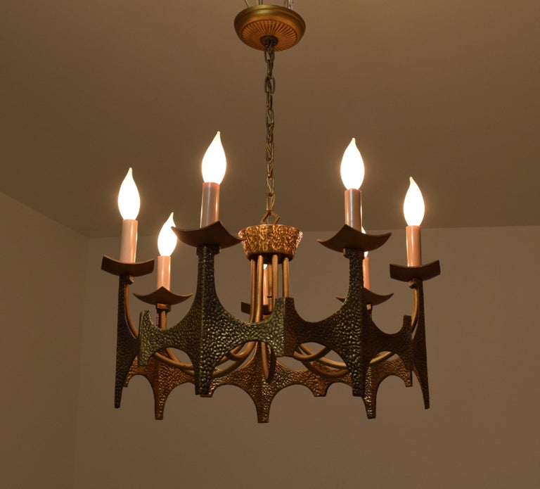 Candelabra Chandelier by Moe Lighting at 1stDibs