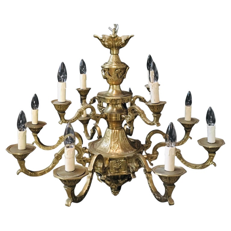 Candelabra Chandelier For Sale at 1stDibs