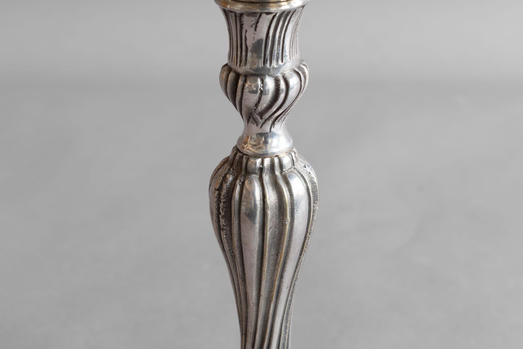 Placcato argento Candelabro in vendita