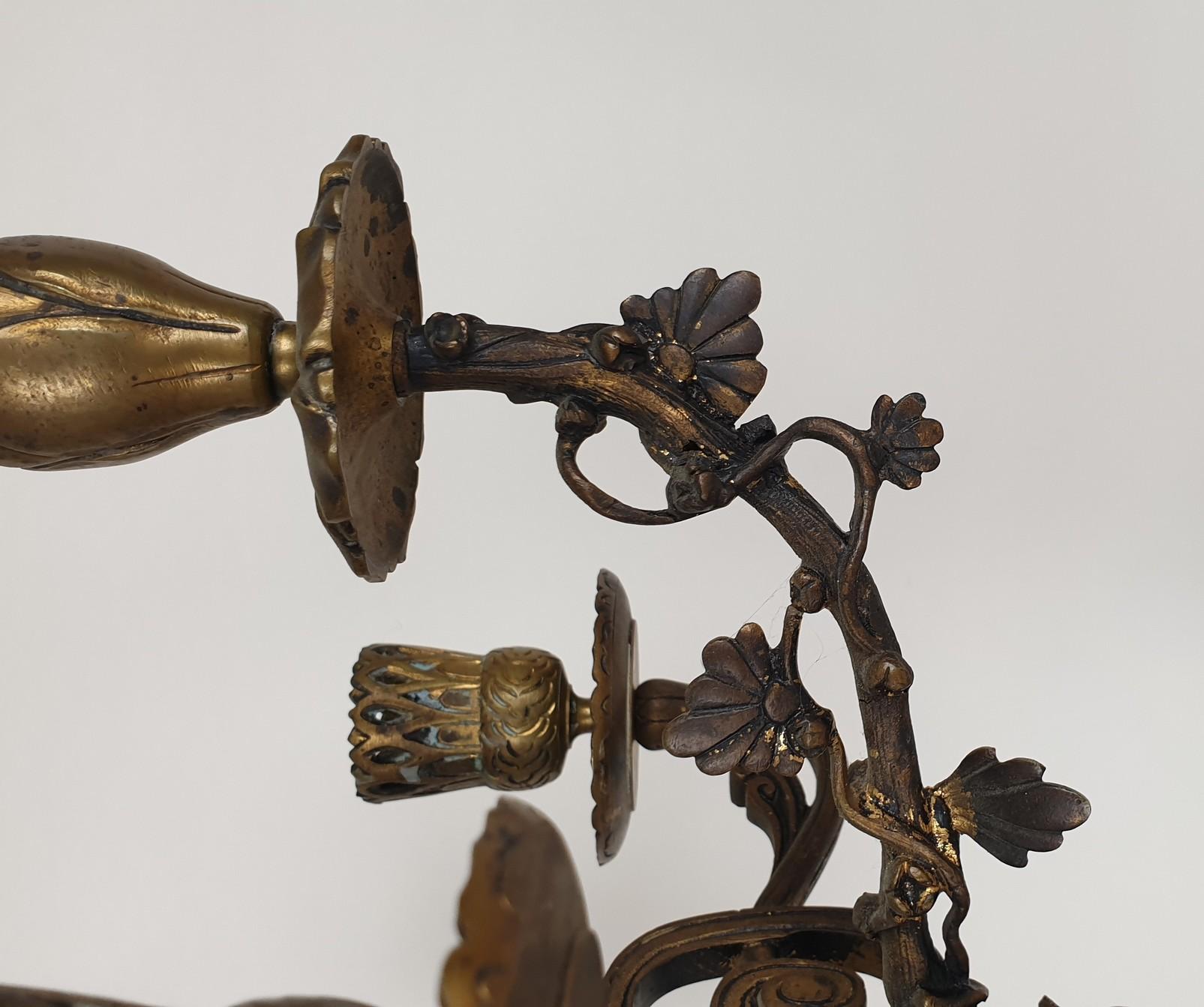 Candélabres en porcelaine et bronze, Japonisme, XIXe siècle en vente 8