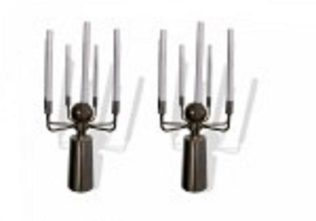 Mid-Century moderno Lampade a candelabro, Tommi Parzinger in vendita