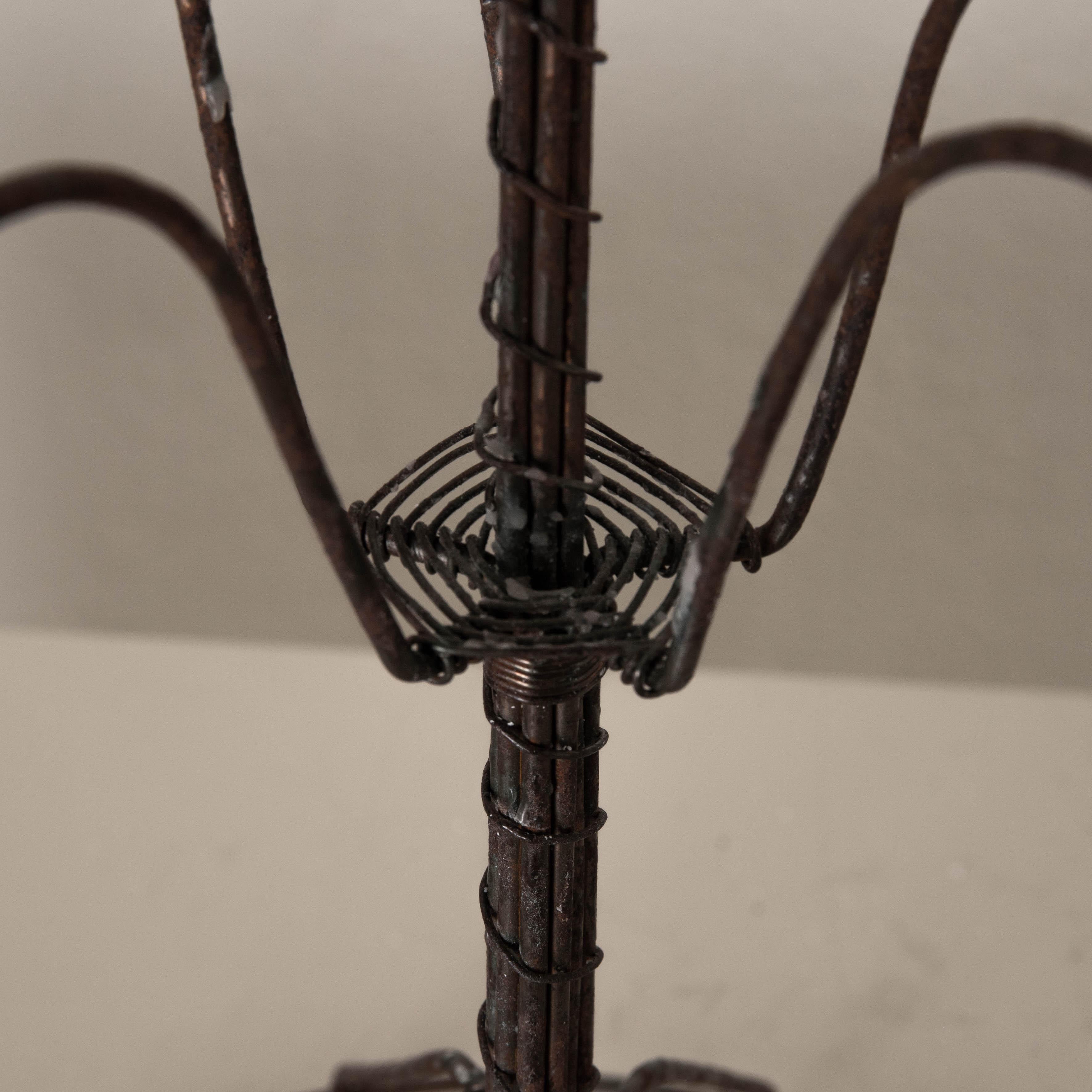 Candelabro Sueco Metal 11 Candelabros, Siglo XIX, Suecia 1