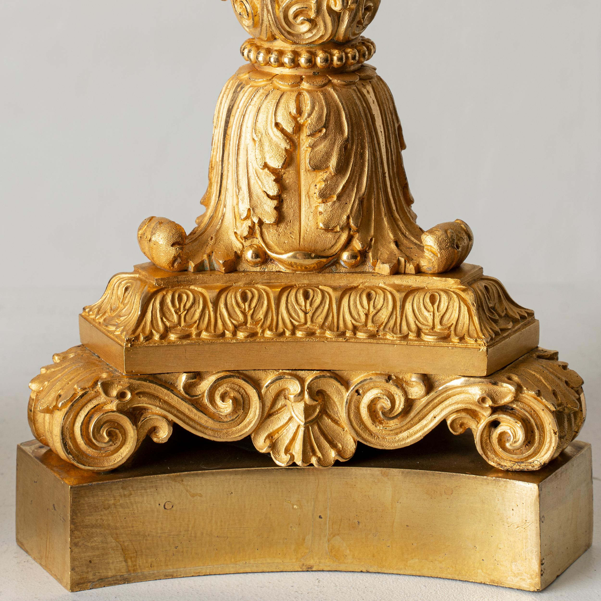 Francese Coppia di candelabri del XIX secolo Francia in vendita