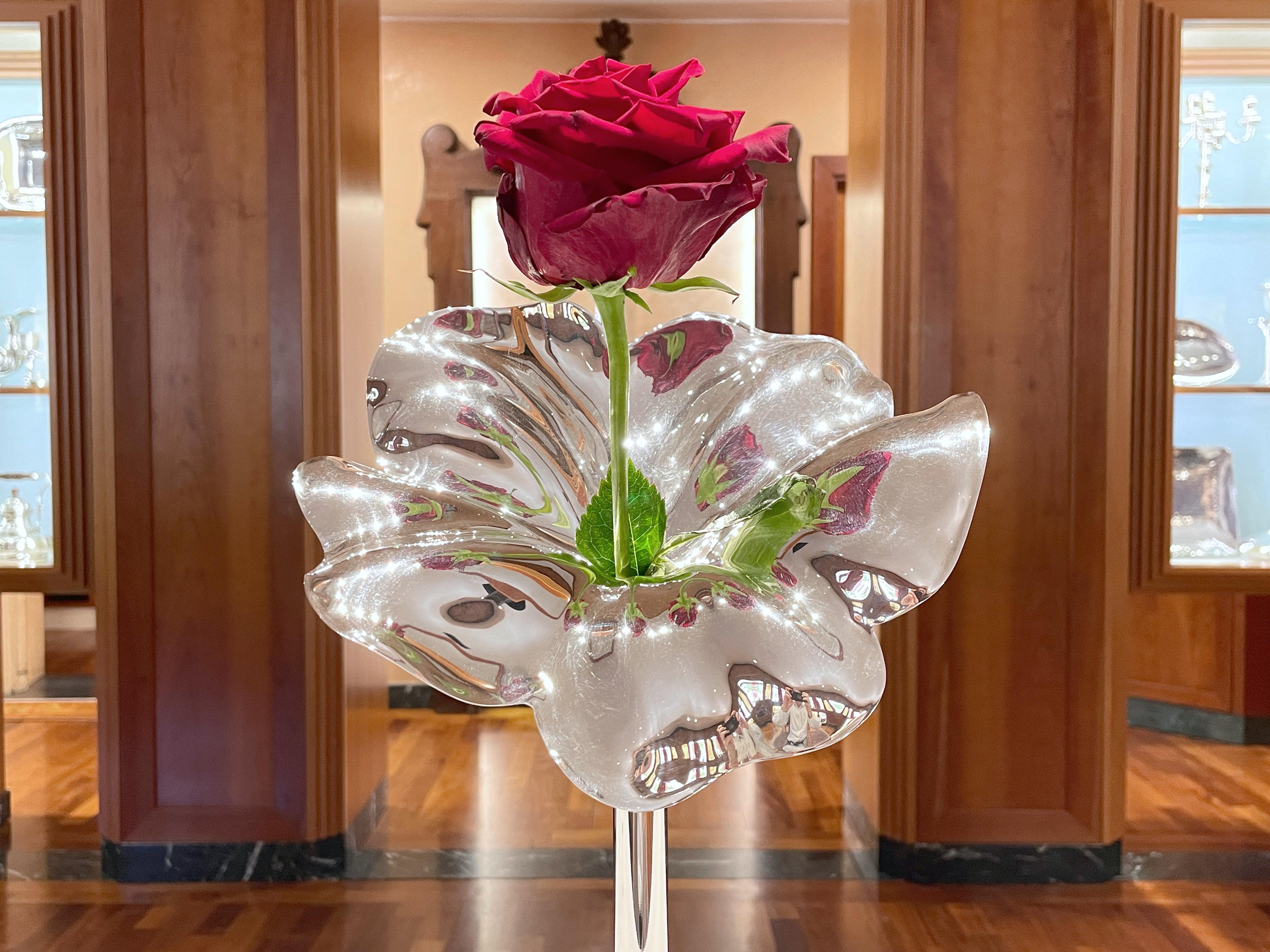 Candelabro Flor grande De Vecchi Milano 1935 in argento sterling 925 im Angebot 9