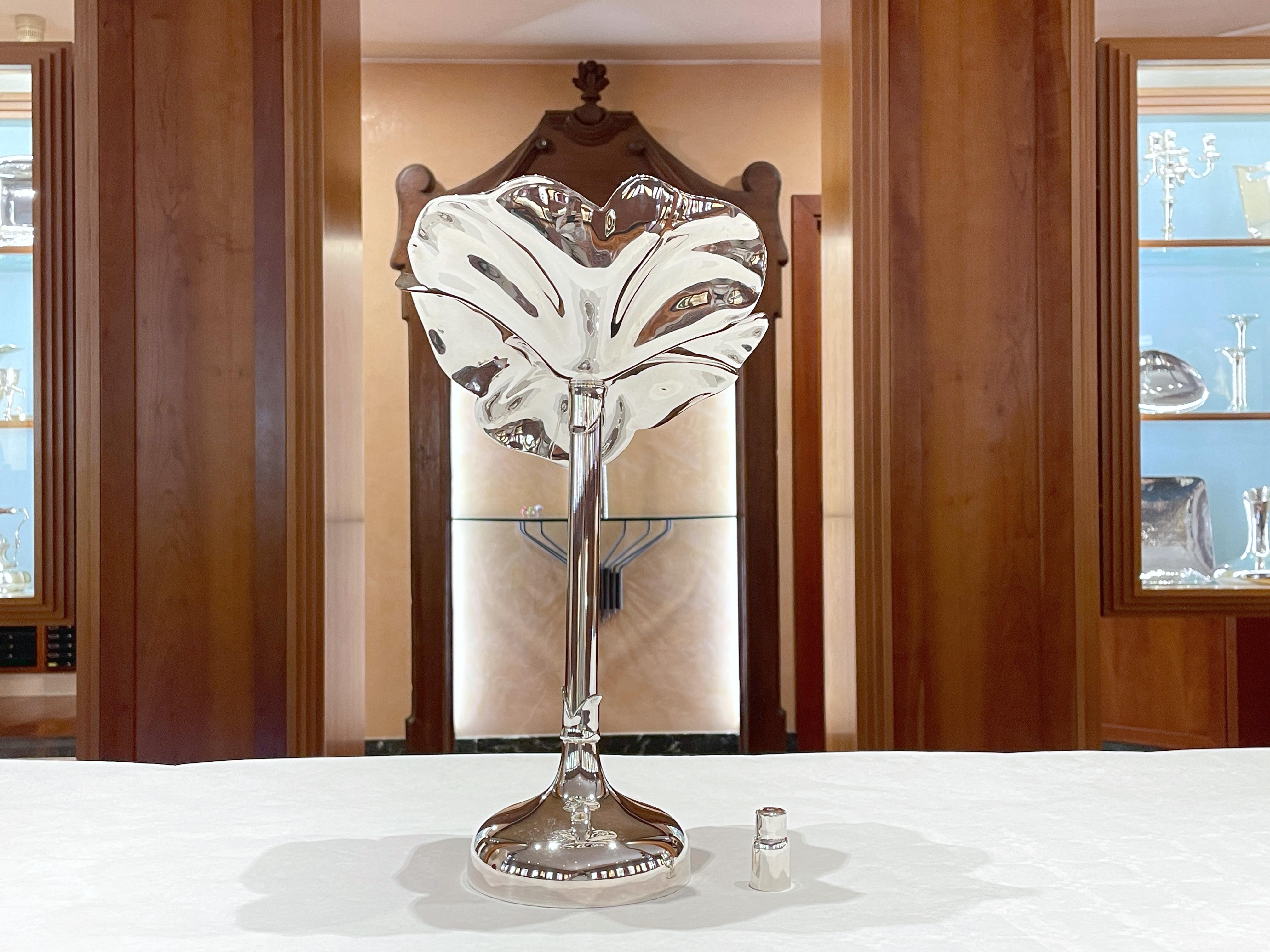 Candelabro Flor grande De Vecchi Milano 1935 in argento sterling 925 im Angebot 1