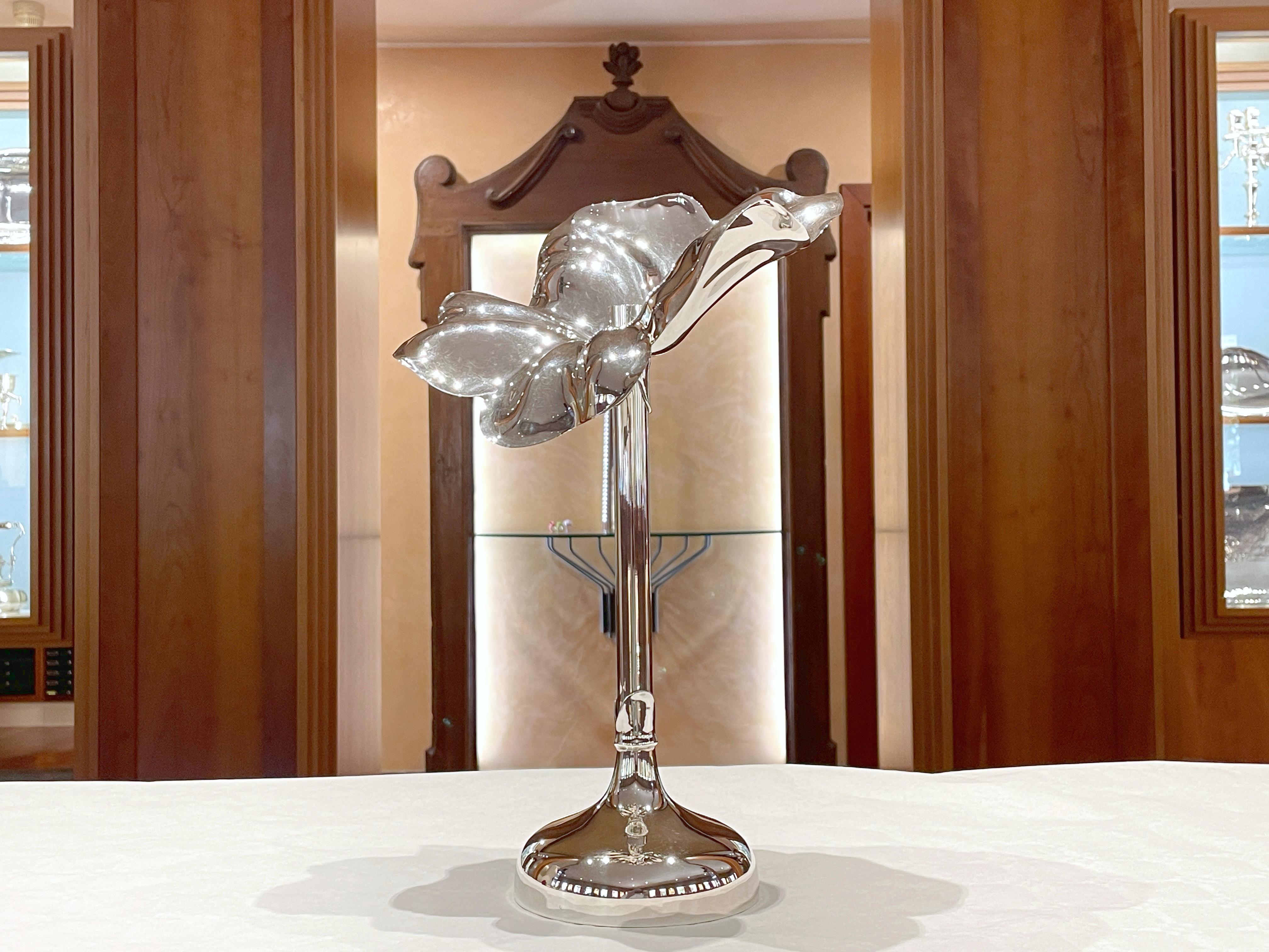 Candelabro Flor grande De Vecchi Milano 1935 in argento sterling 925 im Angebot 2