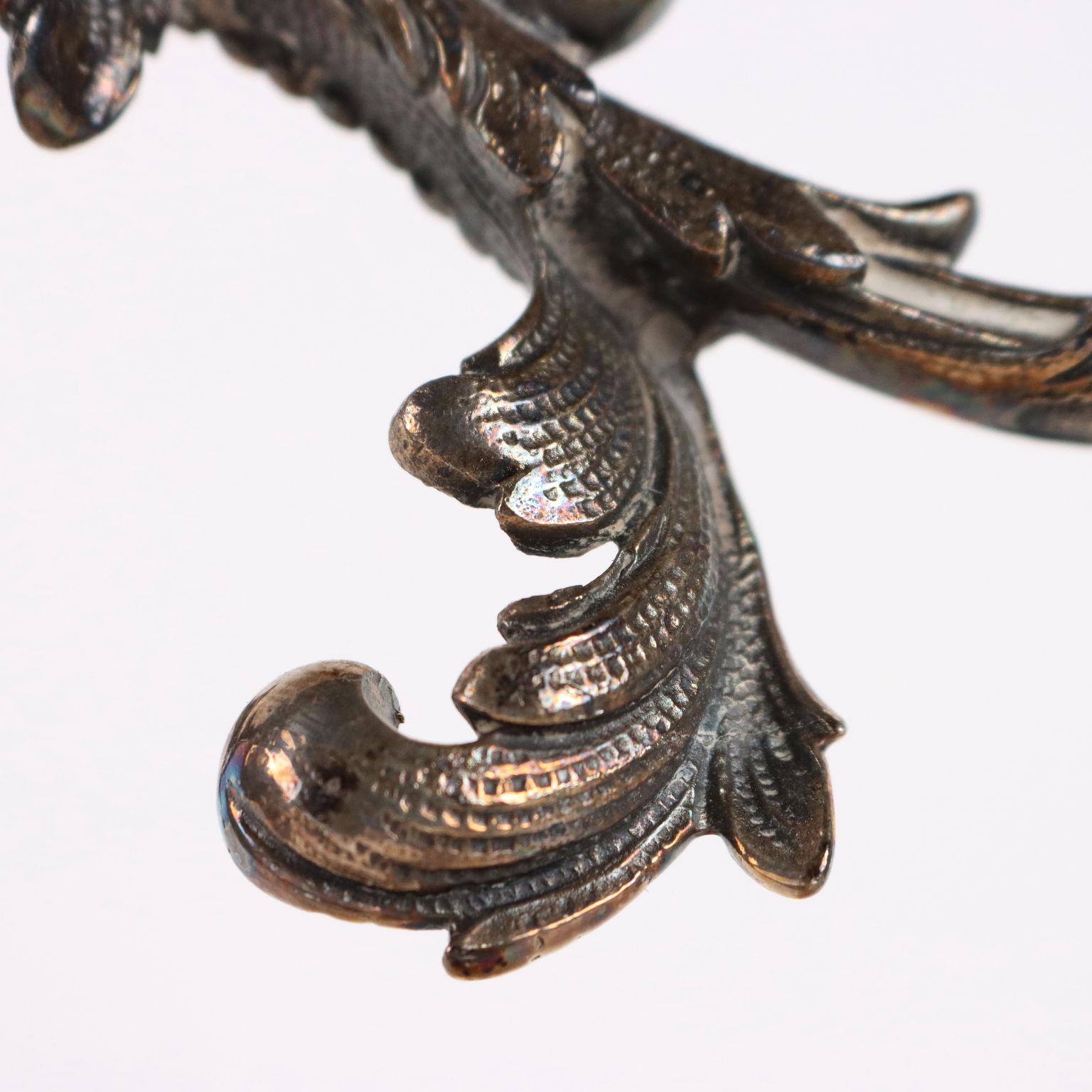 925 Sterling Silver Candelabra Mazzuccato Milan Mid 1900s approx For Sale 1