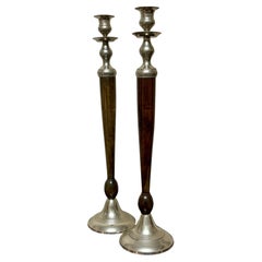 Candelabros italianos de estilo modernista