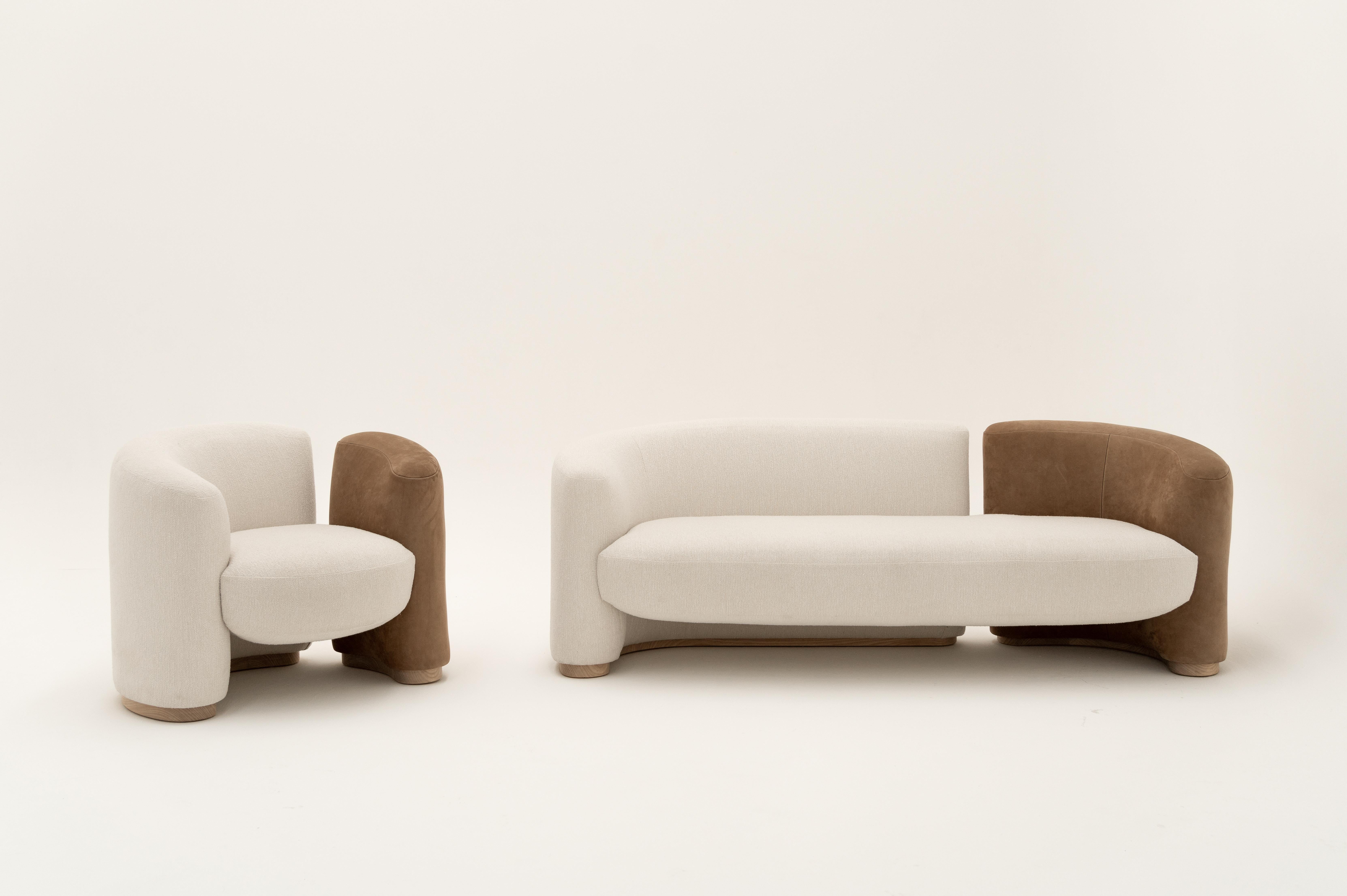 Mid-Century Modern Candelaria Contemporary Sofa by AD HOC