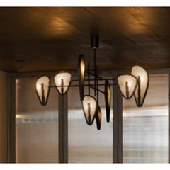 Candelera 02 Brass Hanging Lamp by Federico Stefanovich