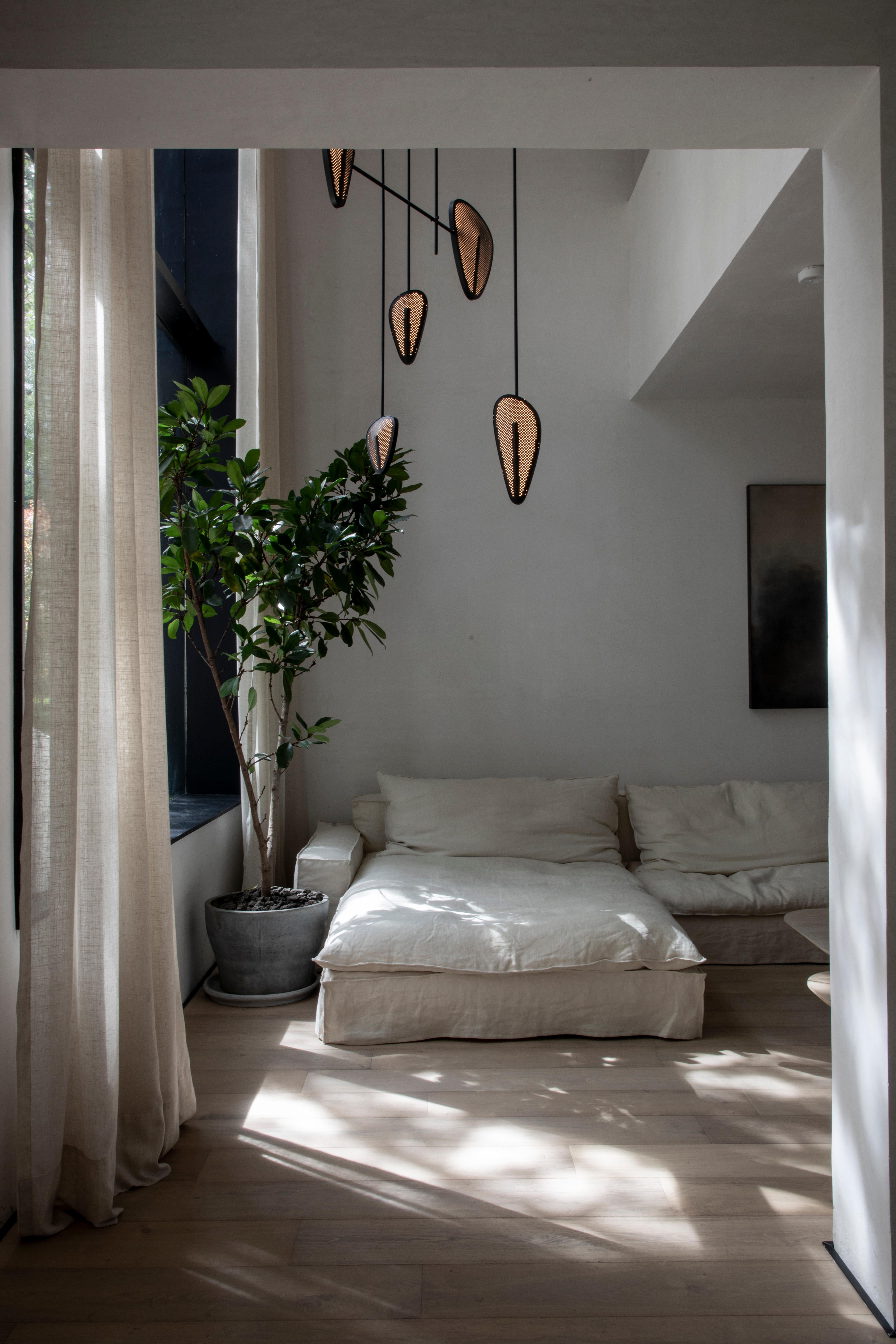 Post-Modern Candelera 02 Hanging Lamp by Federico Stefanovich For Sale