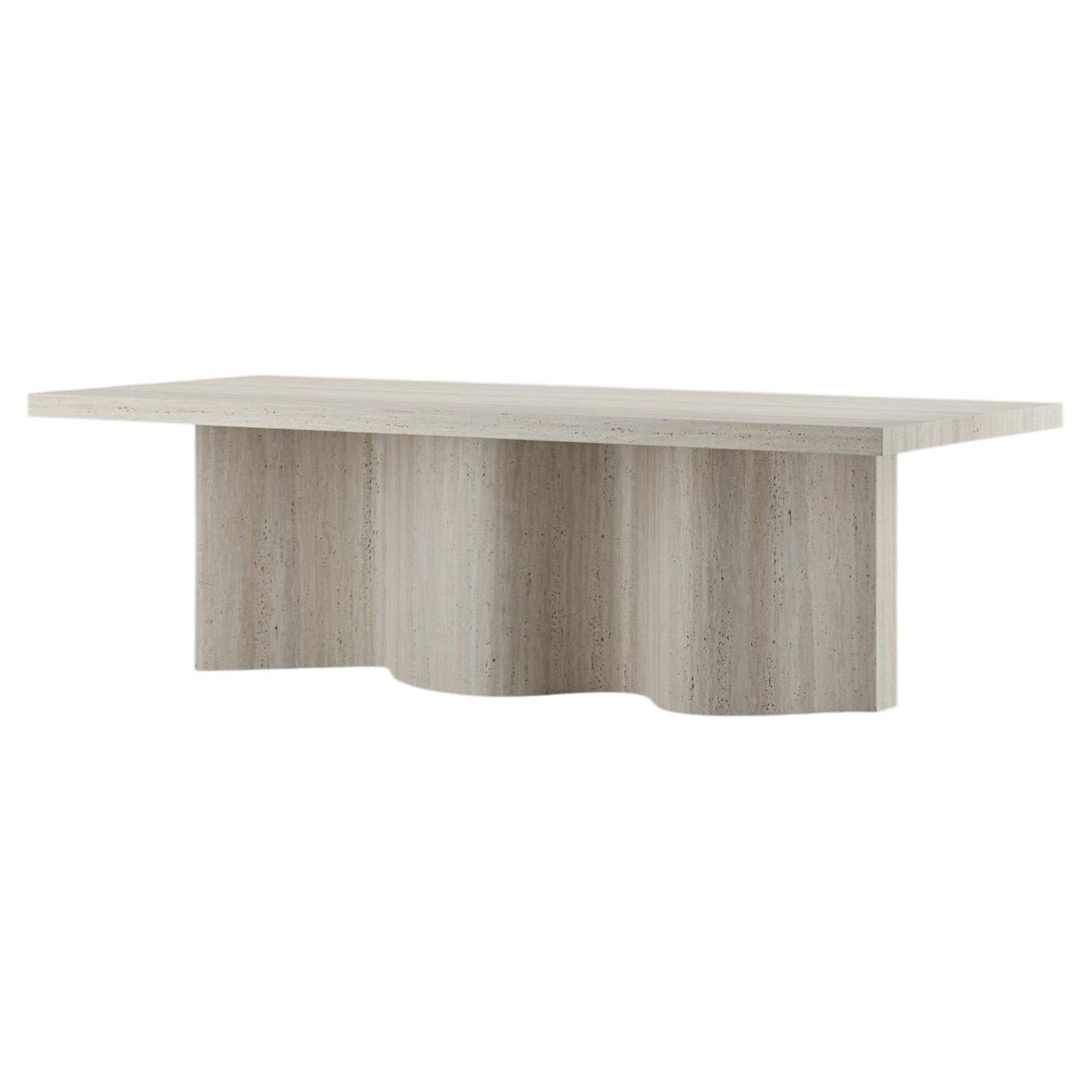 Candence Dining Table Travertine For Sale