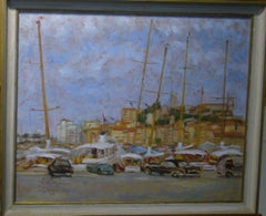 Cannes (South of France) - oil on canvas, 50x61 cm.