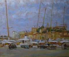 Cannes (South of France) - oil on canvas, 50x61 cm.