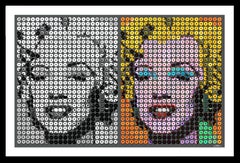 "Double Donut Warhol Marilyn"  Pop Donuts
