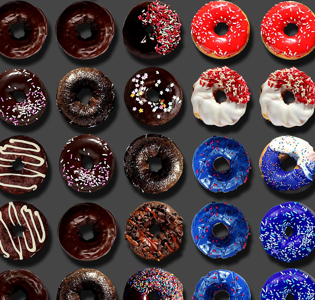 andy warhol pop art donuts
