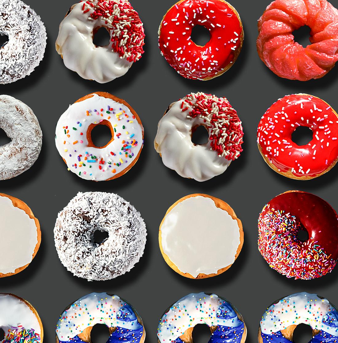 Sie haben in den sozialen Medien weltweit von den außergewöhnlichen Donut-Porträts von Candice CMC gelesen, und wir sind begeistert und stolz, ihre Arbeit zu vertreten.

Wir haben in diese Auflistung ein Bild aus dem weltweiten Social Media Buzz