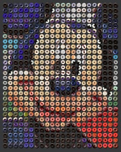 ""Mickey Donuts""  Einzigartige fotografische Anordnung von Austern auf Rag-Papier