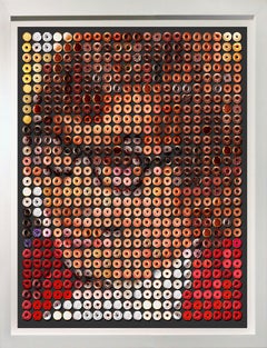 Mojo Donuts, 46x38" Pop Art photographic portrait arrangement on rag paper 
