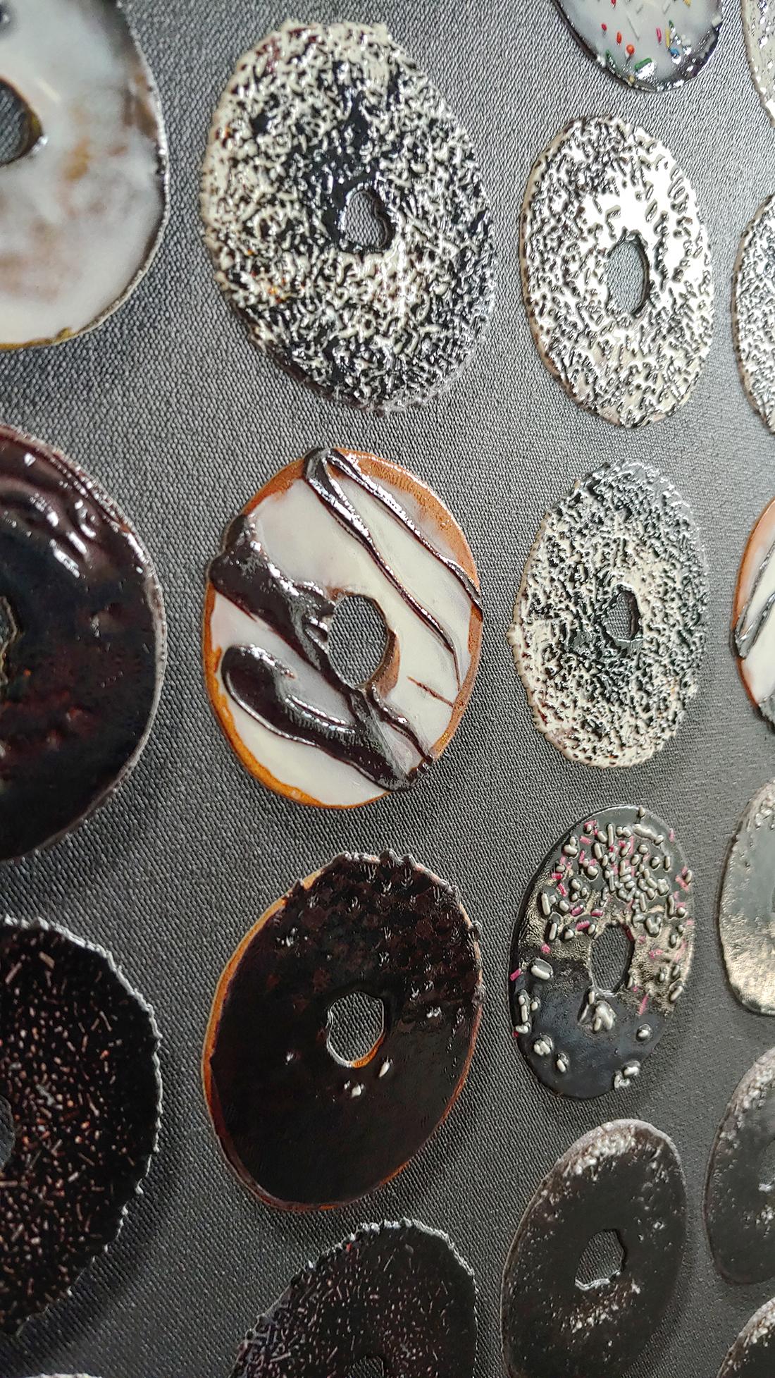 TOUCH ME DONUTS Cruella 3D puoi toccare e sentire gli zuccherini e la glassa. in vendita 3