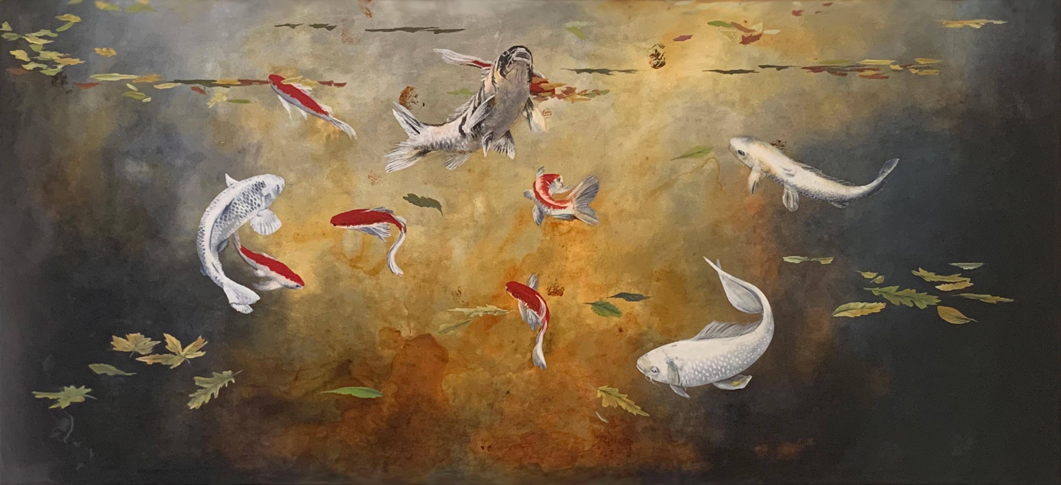 Ascension, Original Painting - Art by Candice Eisenfeld