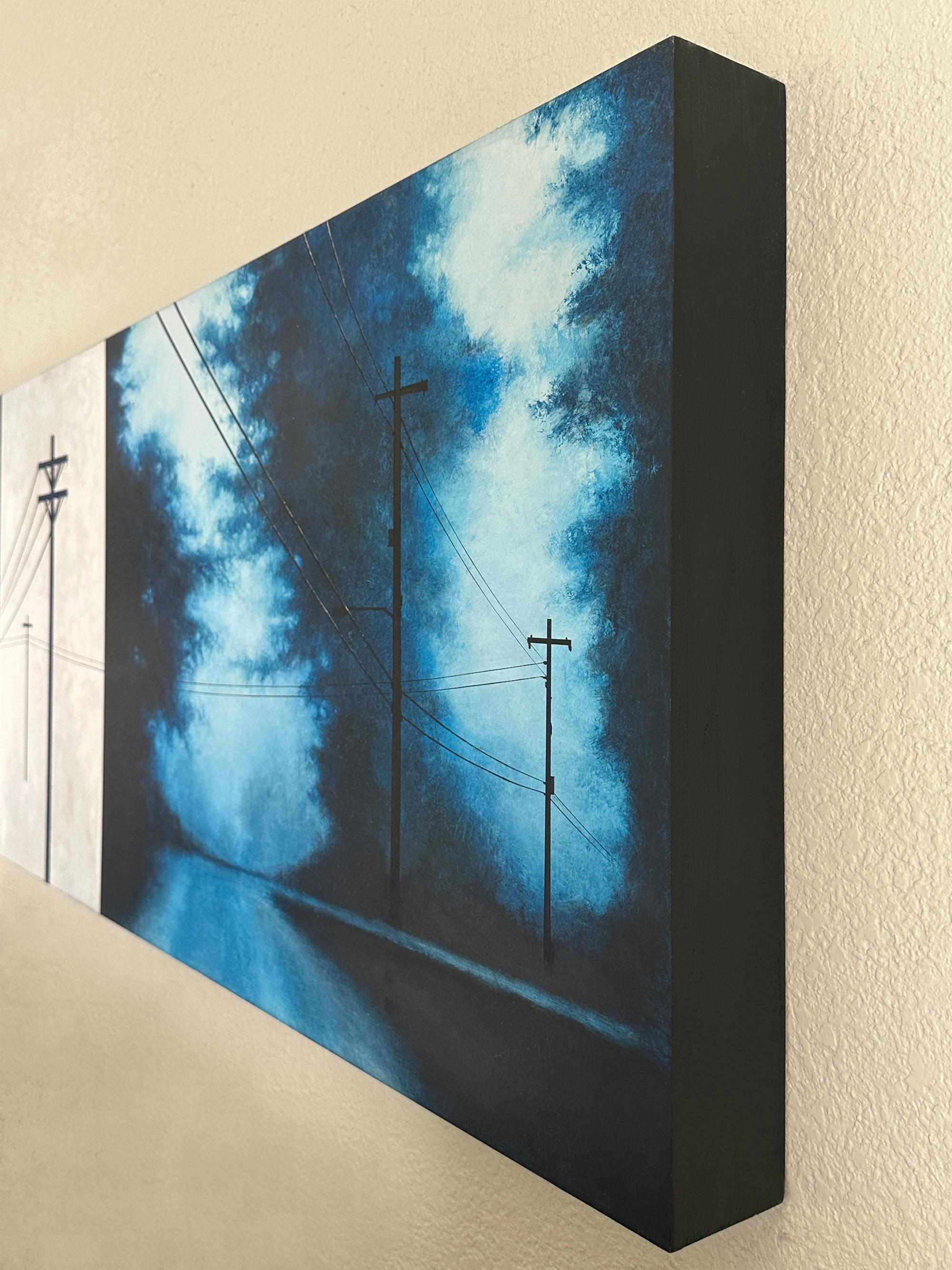 Connexion, peinture originale - Painting de Candice Eisenfeld