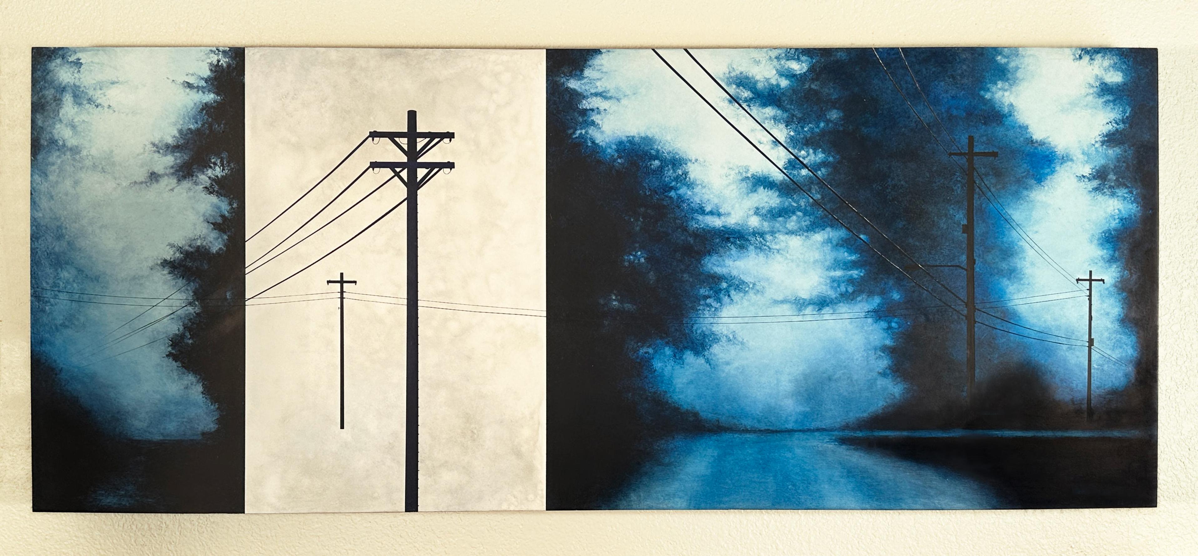 Connexion, peinture originale - Contemporain Painting par Candice Eisenfeld