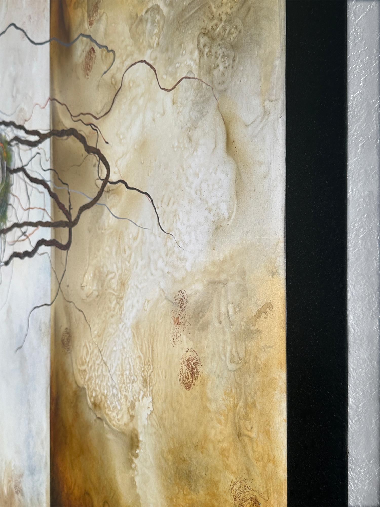 Zwischen den Träumen, Originalgemälde – Painting von Candice Eisenfeld