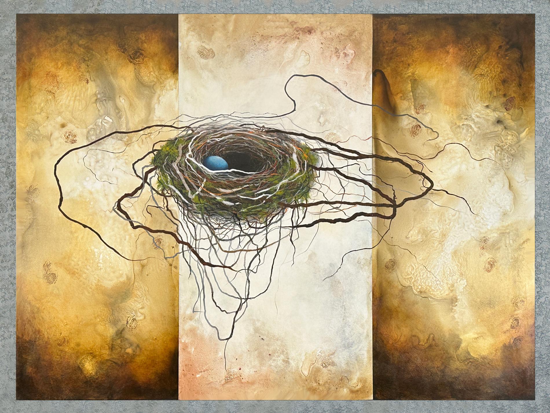 Zwischen den Träumen, Originalgemälde (Zeitgenössisch), Painting, von Candice Eisenfeld