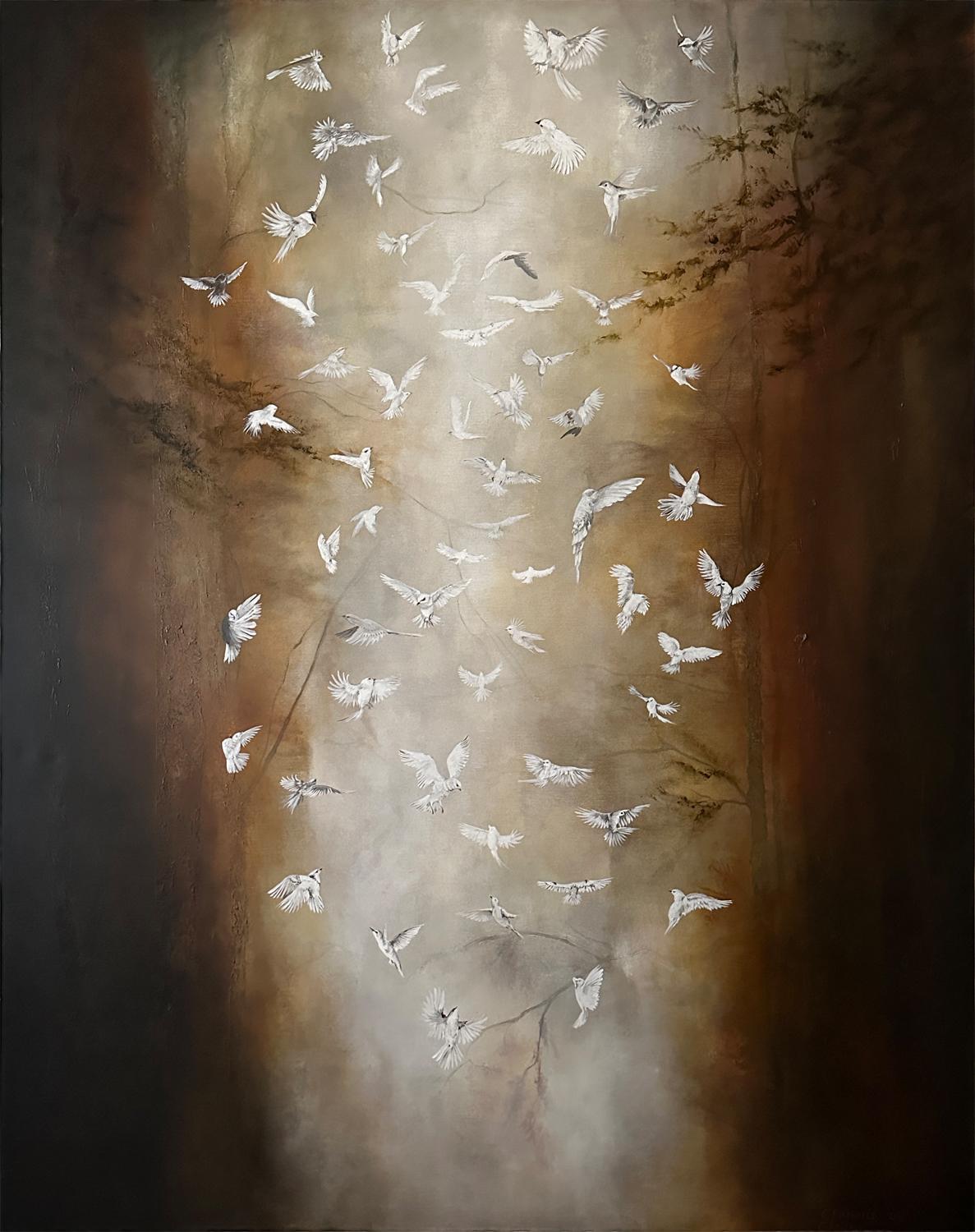 Suspended Release, Original Painting