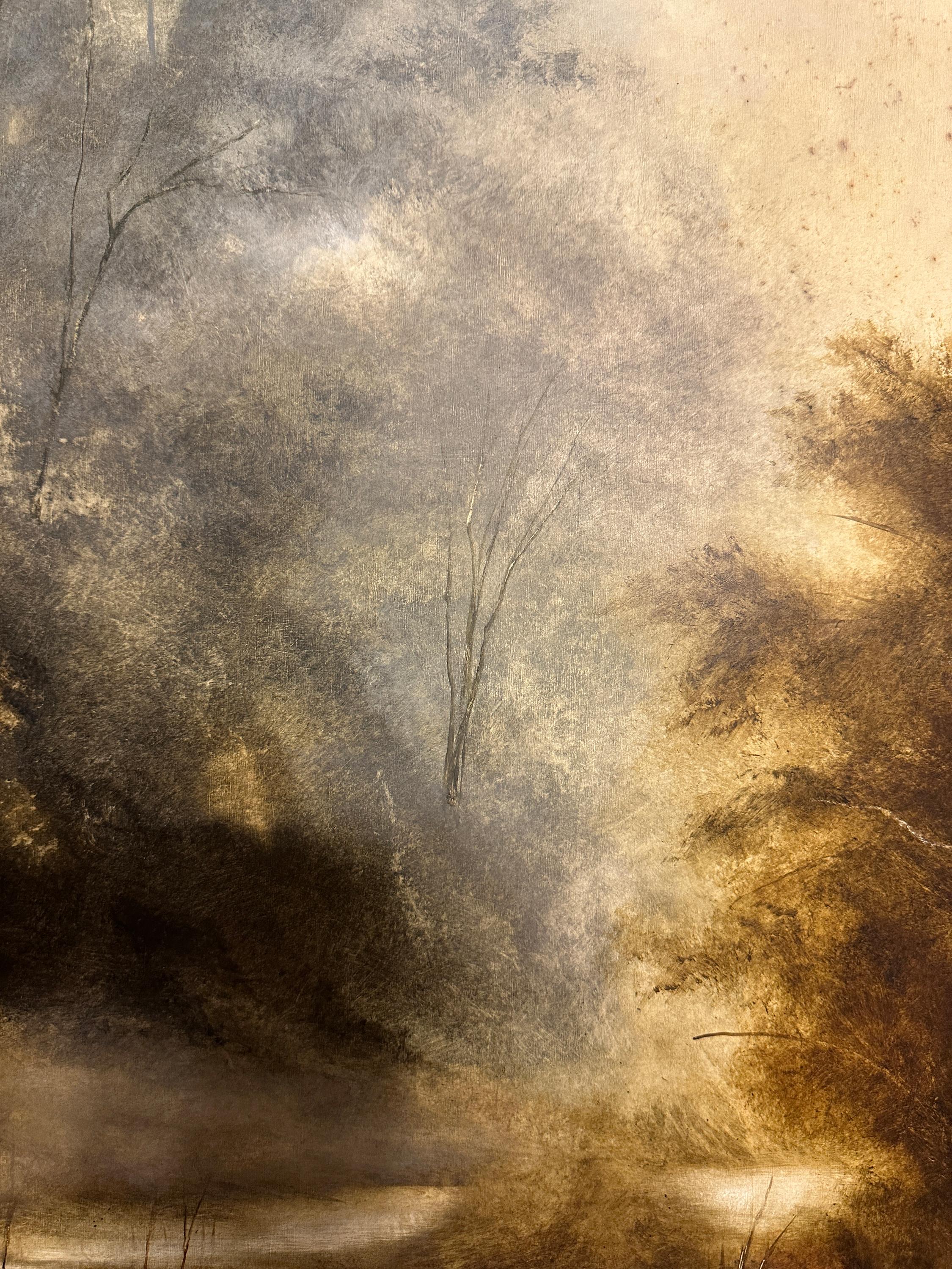 View from the Bridge, Original Painting For Sale 1