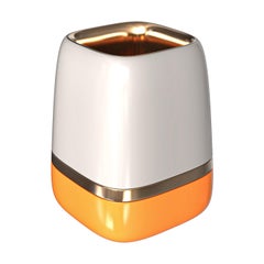 "Candice" Ice Bucket with Bronze and Stainless Steel, Handmade, Istanbul