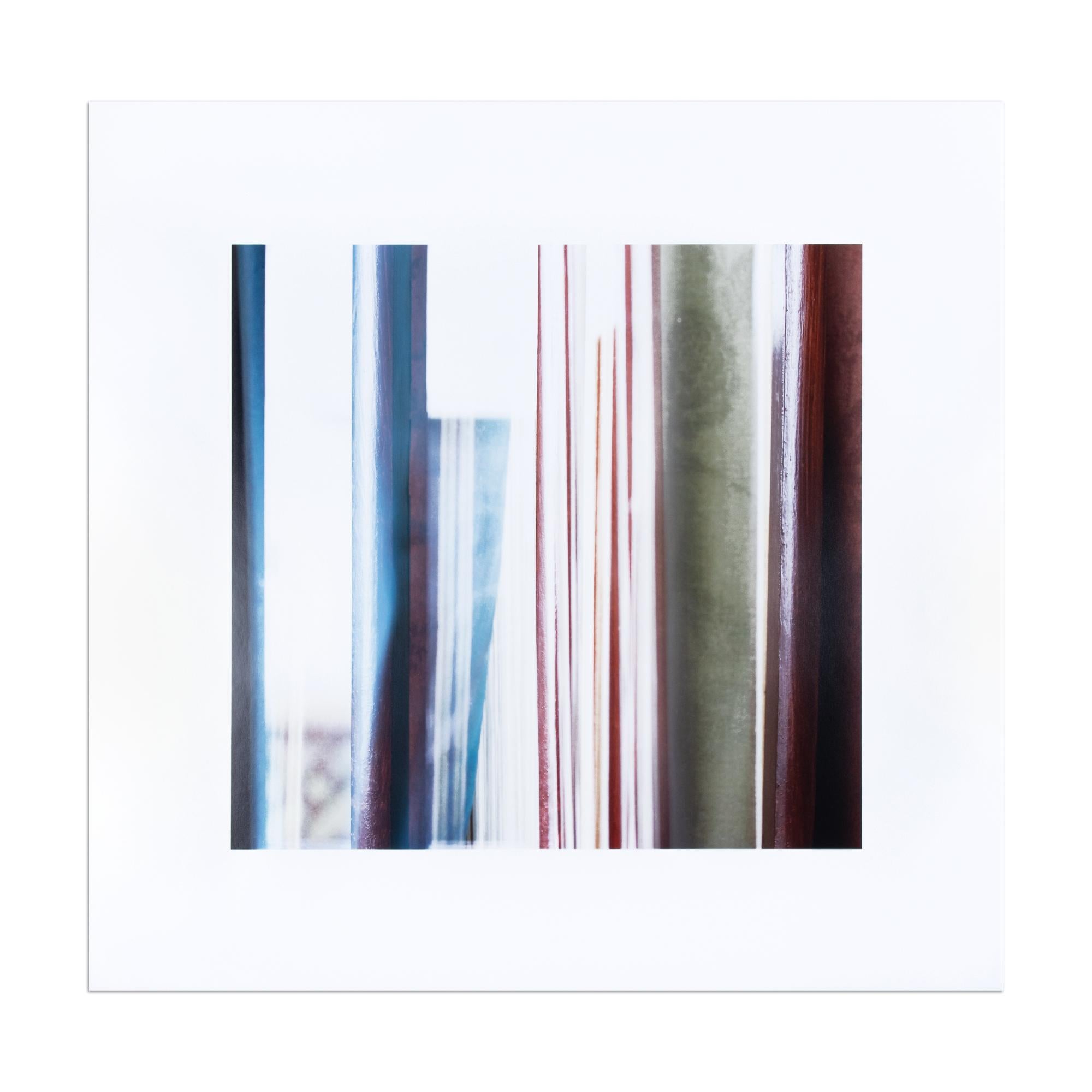 Candida Hofer Color Photograph - Candida Höfer, Colored Wood: Signed Photograph, Abstract Photography