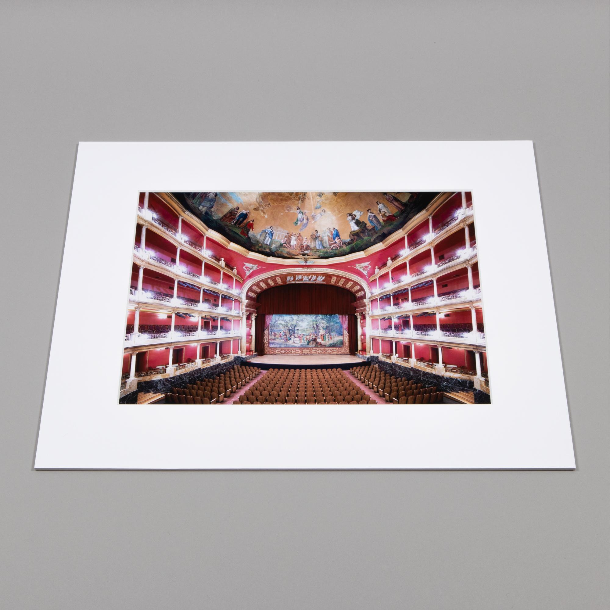 Candida Höfer, Teatro Degollado Guadalajara III, Contemporary Photograph, Signed For Sale 2
