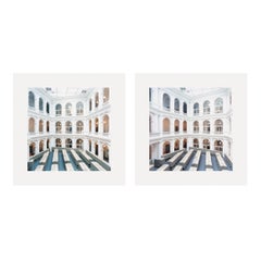 Candida Höfer, University Library Hamburg A - Set of 2 Photographs