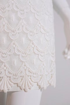 Candide Vintage White Lace Dress