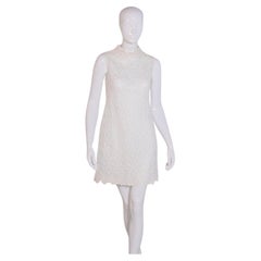 Candide Vintage White Lace Dress