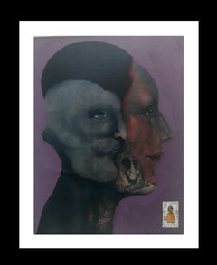 Candido Ballester Personale pintura surrealista original en técnica mixta