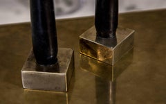 Solid Brass Candle Block — Made in Britain