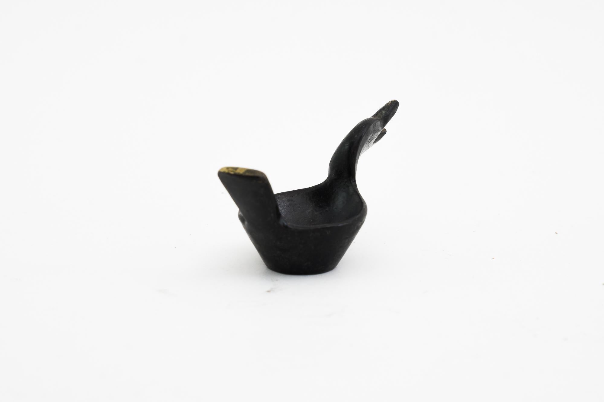 Mid-Century Modern Candle Holder 'bird' by Walter Bosse, around 1950s For Sale