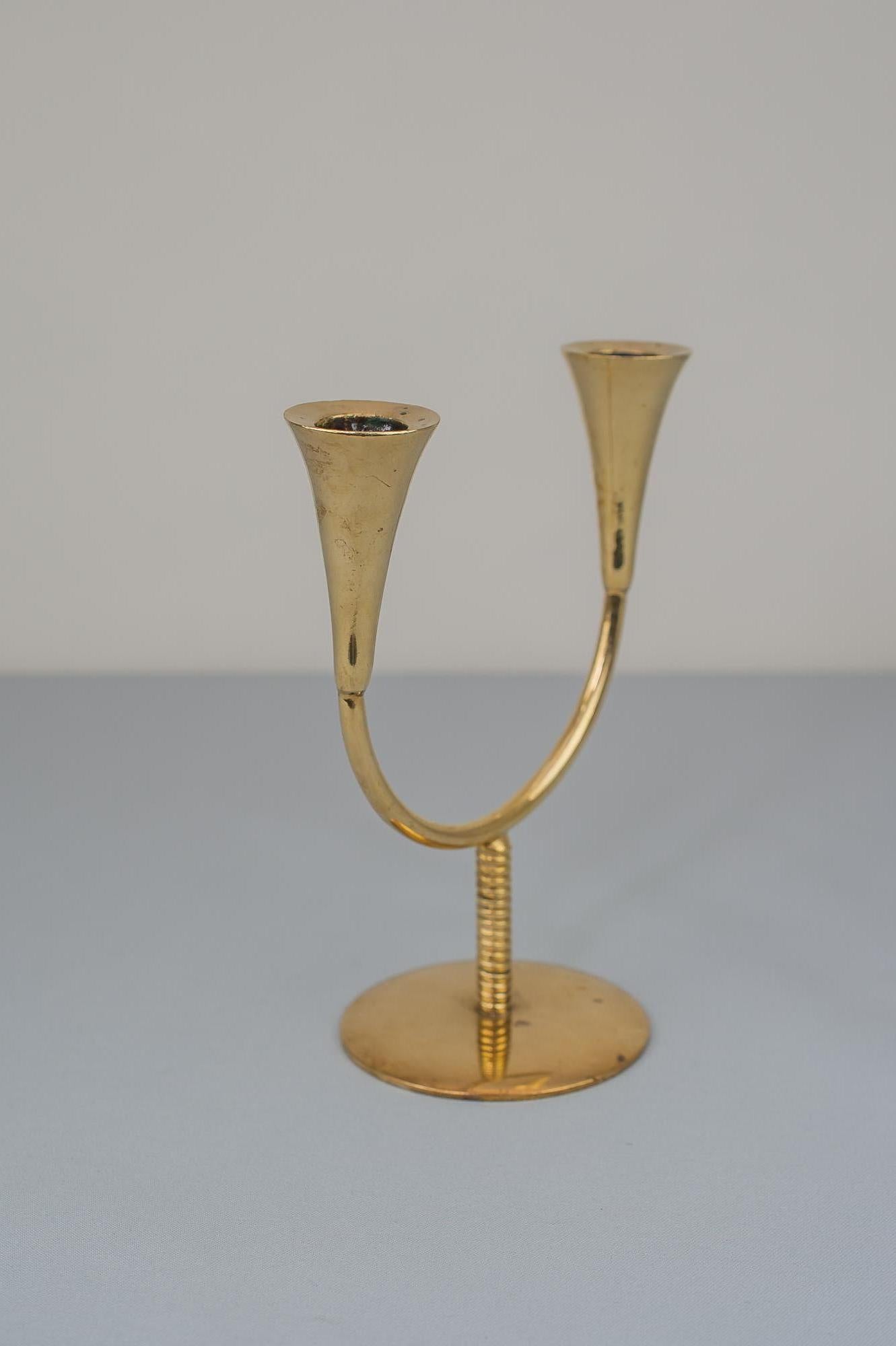 Candle holder by richard rohac ( signed ) In Good Condition For Sale In Wien, AT