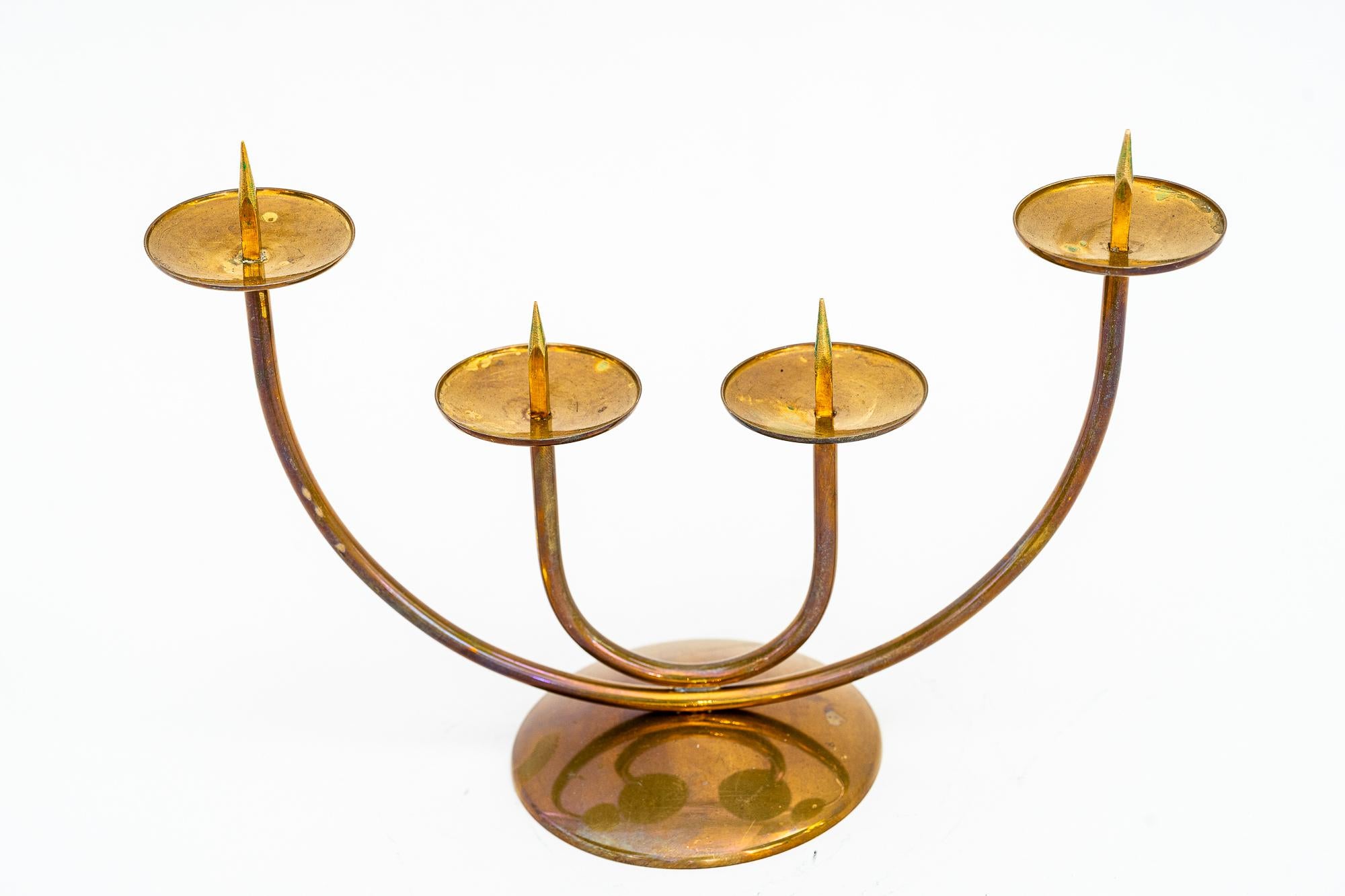 Candle holder for 4 candles Vienna around 1950s
Original condition.